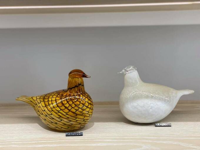 鳥のアートピース