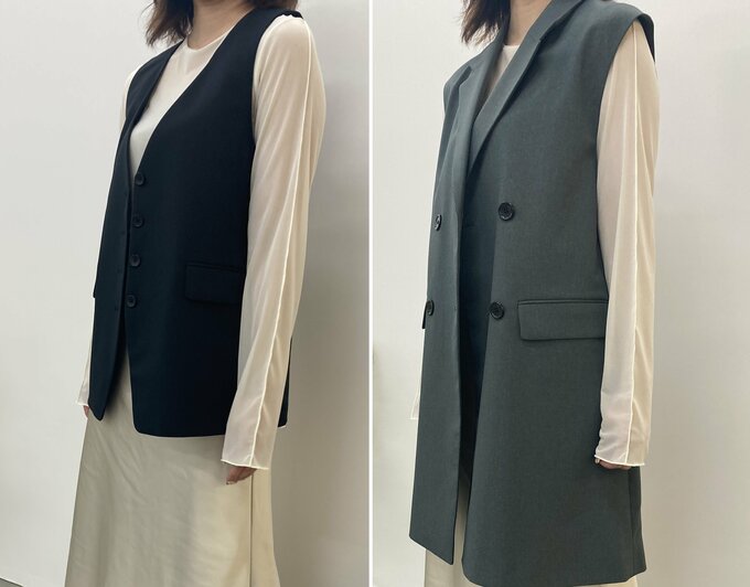 GUのベスト着くらべ