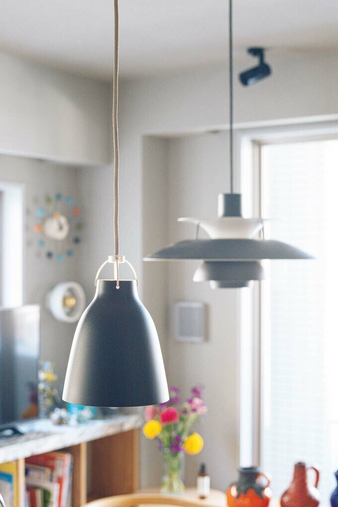 キッチンとダイニングの照明