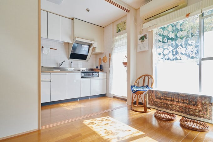 綺麗に整理されたリビング