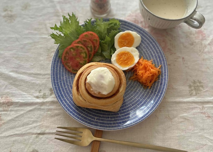 たみーさん休日の朝食例3