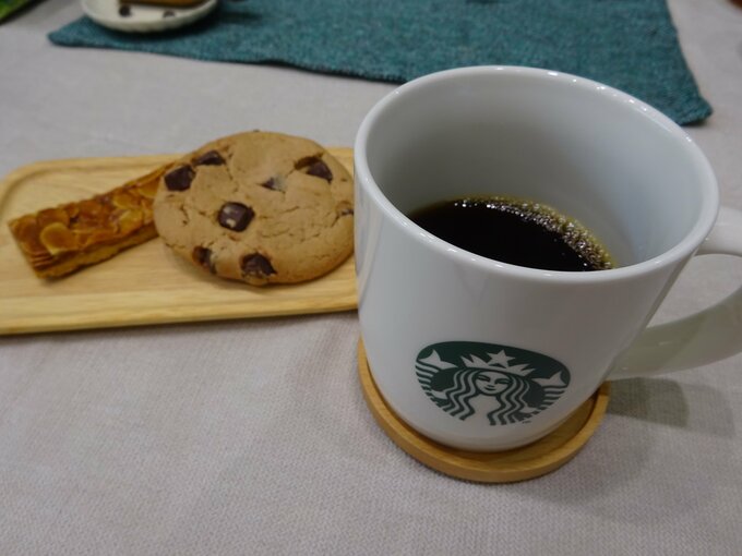コーヒーとおやつ