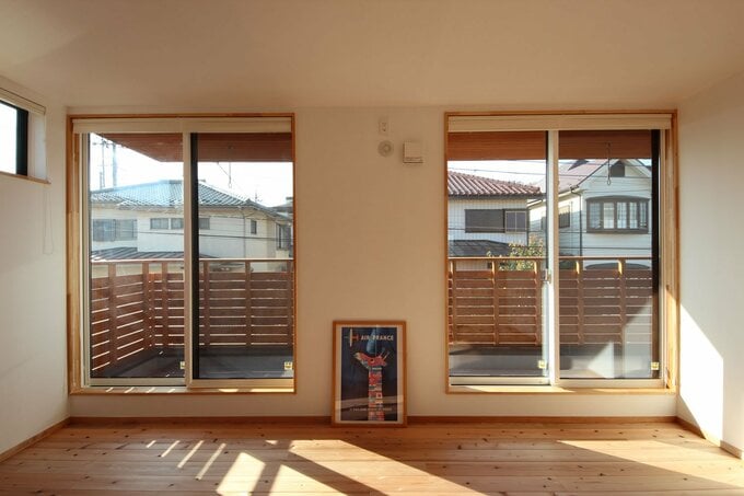 将来分けることもできる部屋