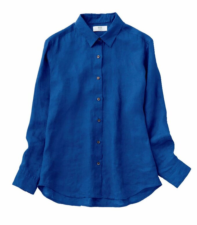 ユニクロのリネンシャツ