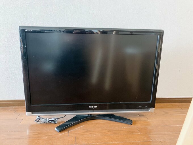 もらいもののテレビ