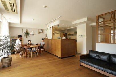 【マンションリノベ事例】大きな間取りを変更せず、リノベで洗練された空間に！