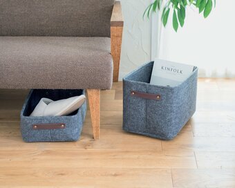 ボックスを使って簡単に家じゅう片づけ！3000円以下の置くだけで絵になる収納箱