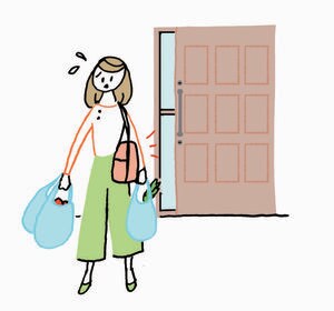 カギがなかなか見つからない!