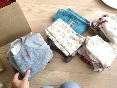子ども服の収納は100円グッズで お下がり服の分類もすっきり Esseonline エッセ オンライン 子ども服の収納は100円グッズで お下がり服の分類もすっきり Esseonline エッセ オンライン