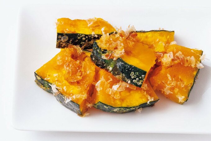 カボチャのおかかバター