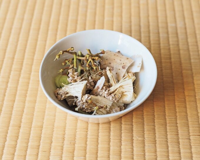 小さめにカットした生ゴミ