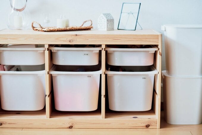 オモチャの収納