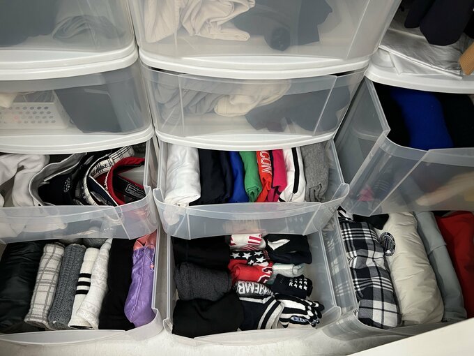 空っぽになっていた引き出しも有効活用