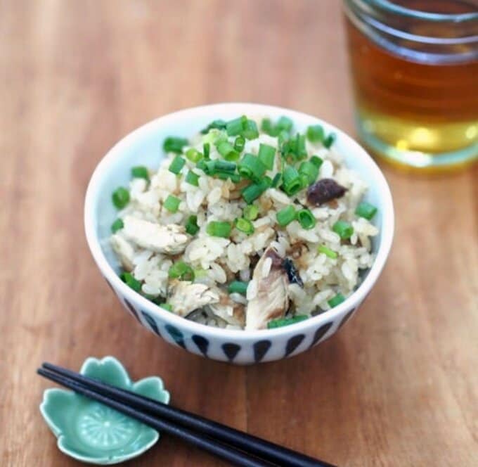 サンマの炊き込みご飯