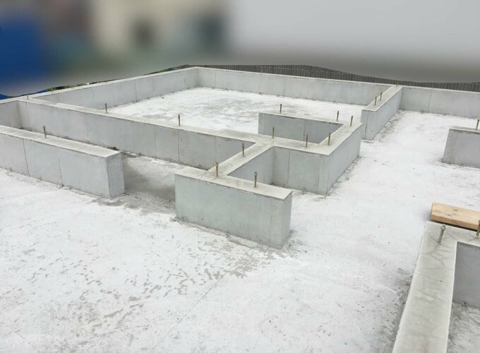 基礎工事の現場