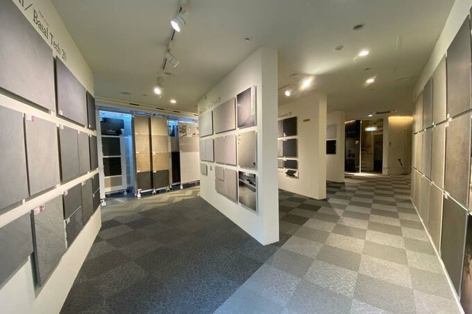 タイルメーカーのショールーム