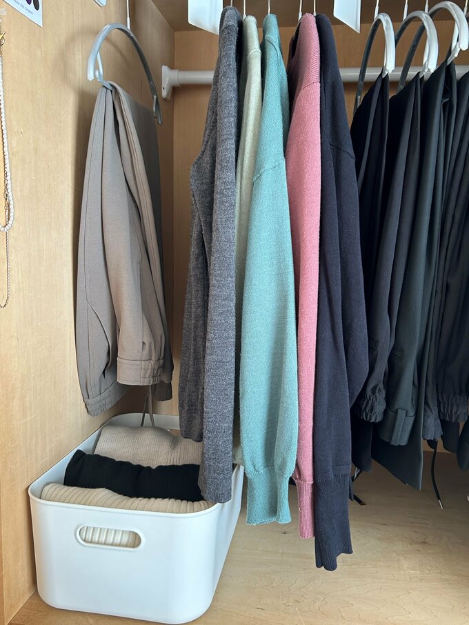 宮入さんのクローゼット