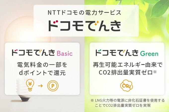 ドコモでんきとは